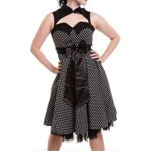 Blackbutterfly Viva Pinup Rockabilly Polka Dot Dress